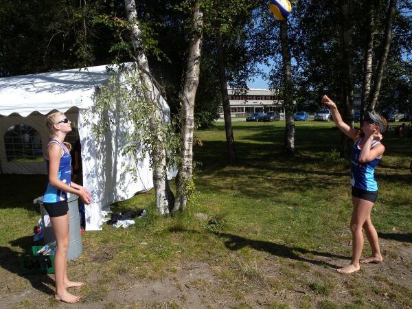 Volleyballtalent med hjemlengsel
