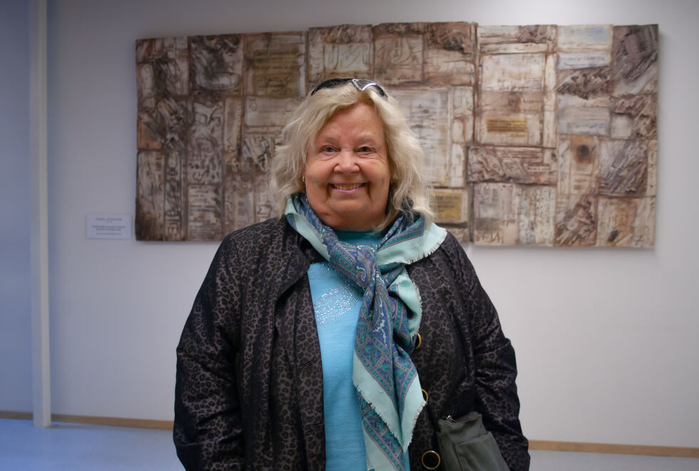 Inger Ødeland (66) er veldig fornøyd hun slipper å betale for inngangen.
 Foto: Jasmine Marie Agas Ramos