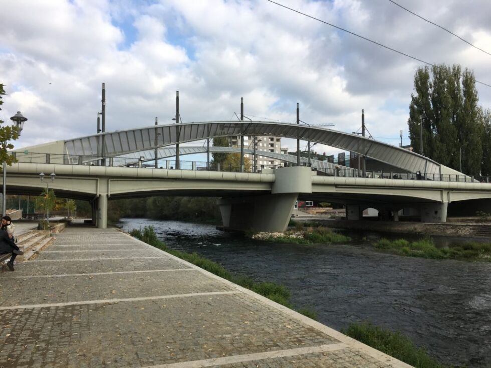 New Bridge i Mitrovica.