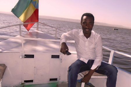 LÆRER: Melkamu planlegger å reise hjem til Etiopia for å jobbe som lærer etter endt mastergrad i Norge. Foto: privat
