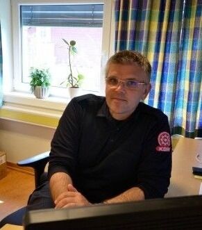 Hans Arne Madsen. Leder i forebyggings avdelingen i Kristiansand Brann og Redning.
 Foto: Privat