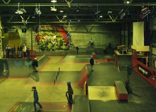 Skateshow med verdensstjerner i Vision Skatepark