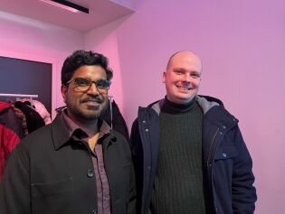 Andre Seljestad Knudsen og Herman Instefjord fra Arkitekturopprøret Kristiansand
 Foto: McLean, Sivert