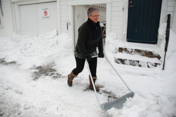 Snømåking uten ryggsmerter