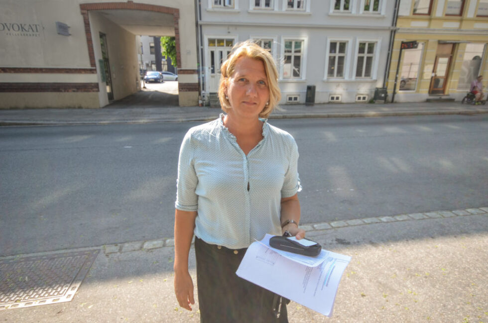 ILDSJEL: Karin Berthelsen jobber for at vold og kriminalitet blant mindreårige unngår ytterligere økning. FOTO: Sondre Lindhagen Nilssen