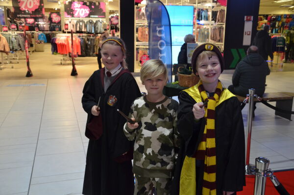 Harry Potter blodfans møttes på Sørlandssenteret
