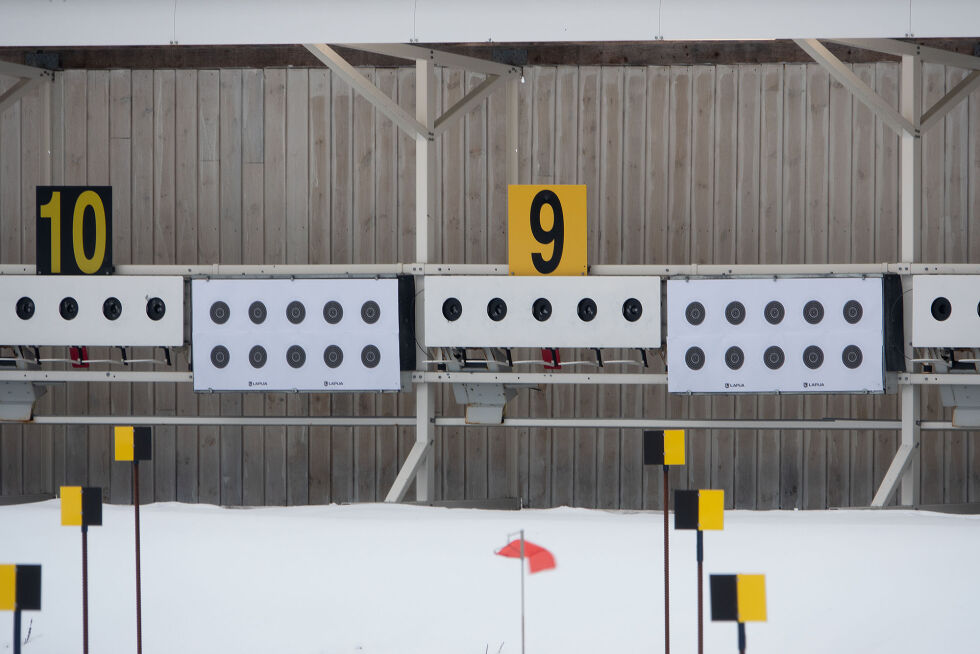 Skyteskivene er klare for treningsdagen.
 Foto: Oddvin Ødegård Wiklund