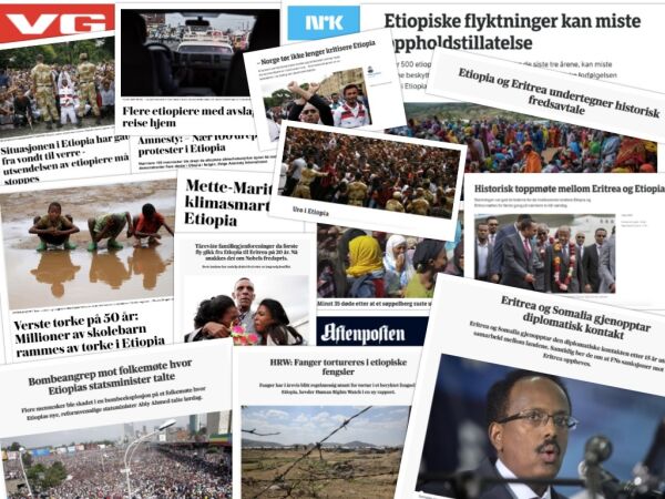 Krisebeskrivelse av Etiopia i norske medier